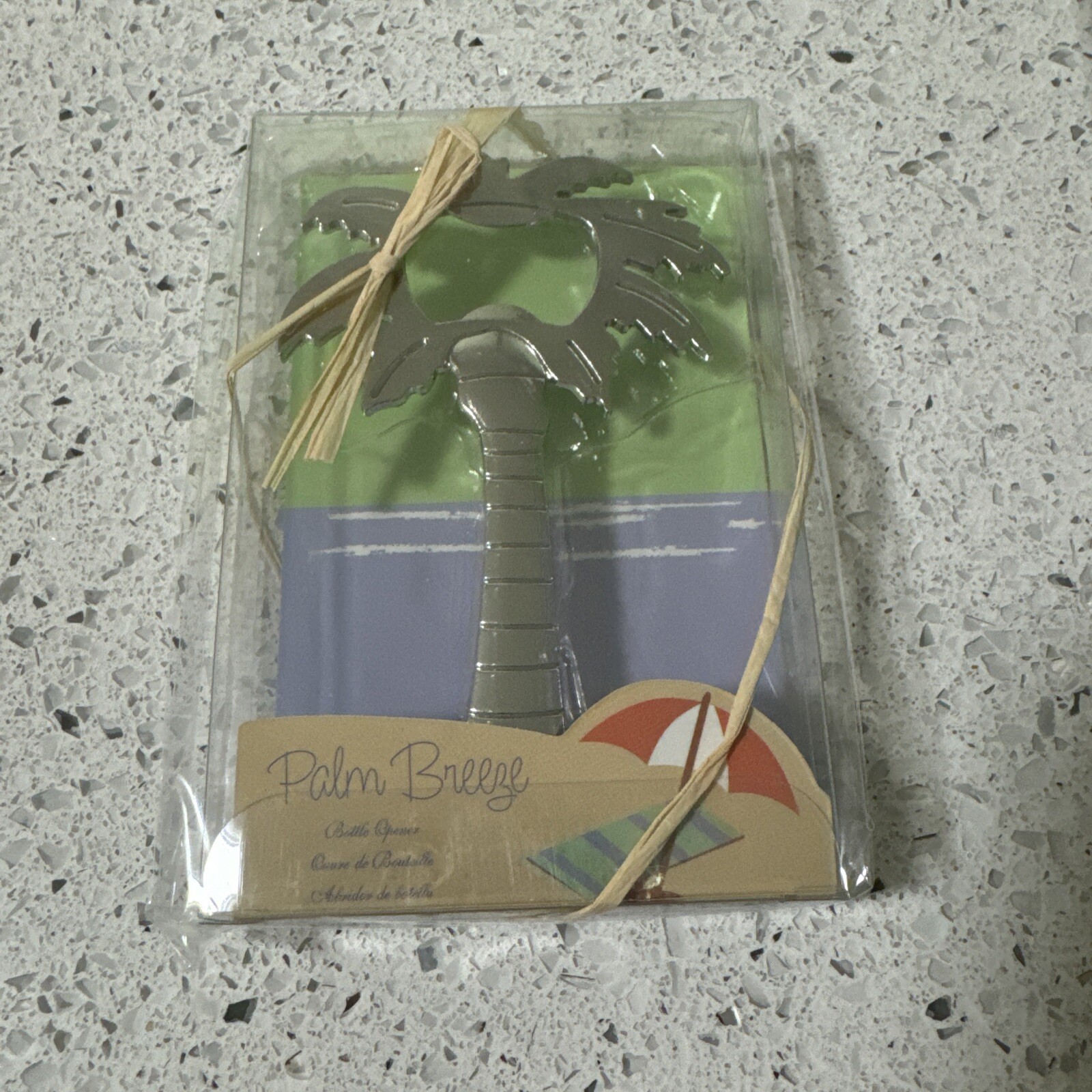 Lot of 12 Palm Breeze Coconut Tree Shaped Bottle Openers - New in Boxes