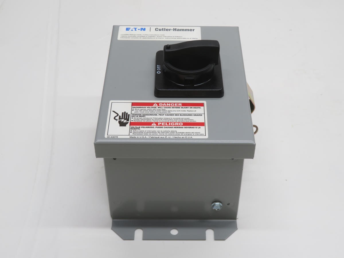 CUTLER HAMMER DR4016UD ROTARY SWITCH T210878