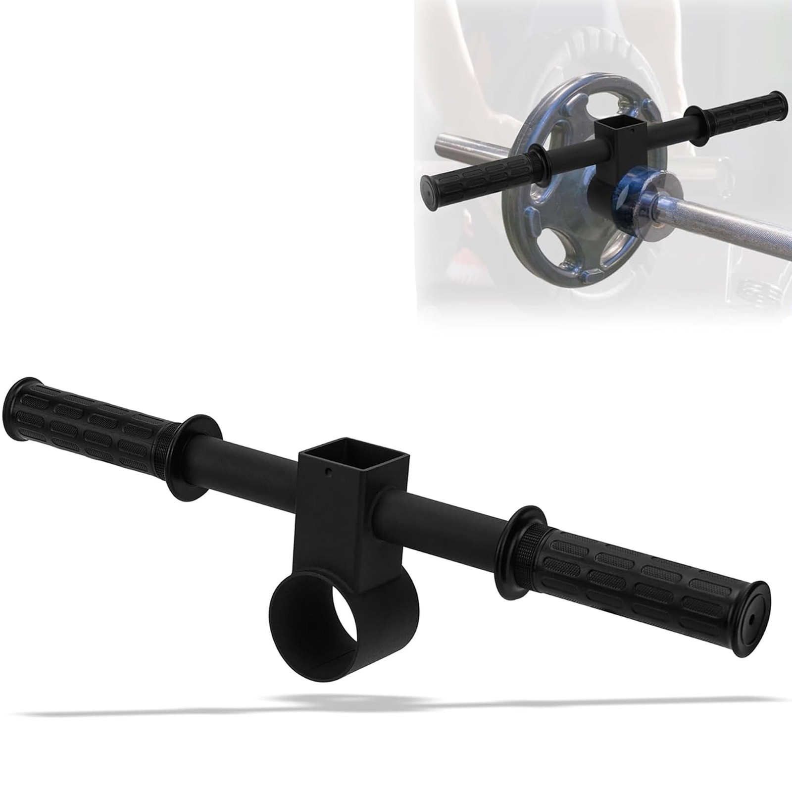 T Bar Row Barbell Handle, T Bar Landmine Handle Attachment for Olympic Barbel...