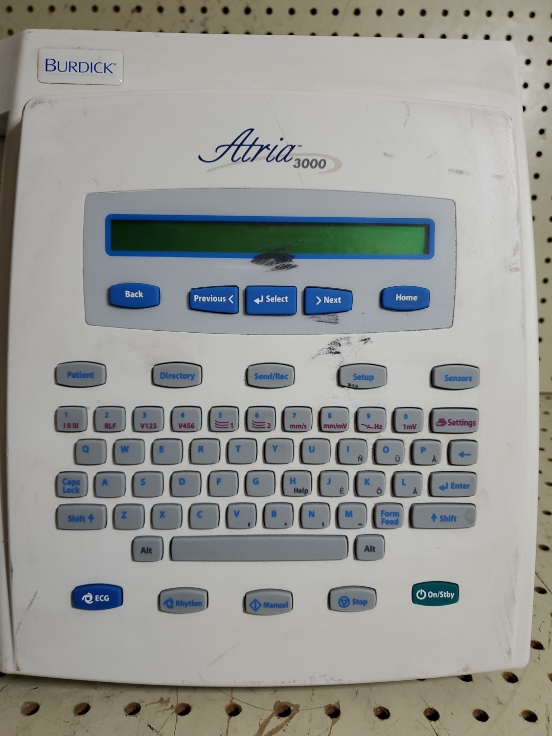 Burdick Atria 3000, Full-Page Interpretive EKG/ECG Machine