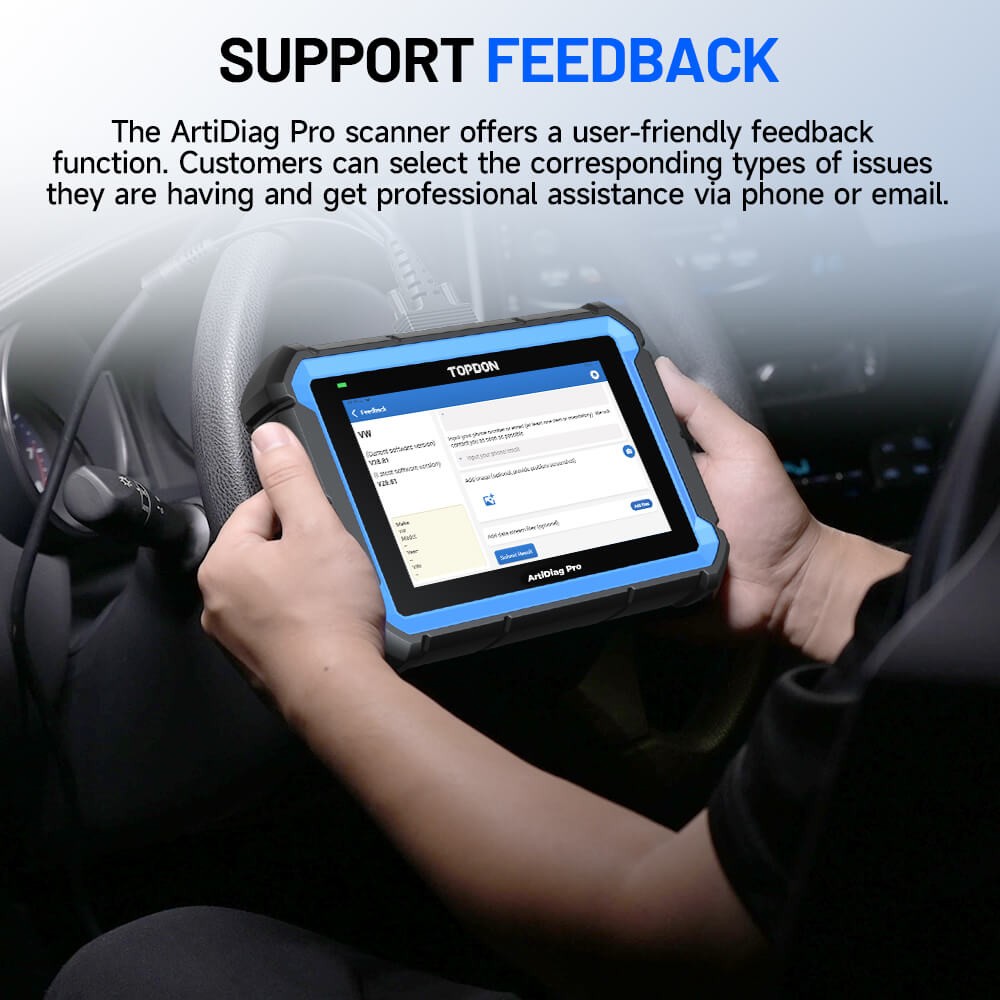 🔥TOPDON ArtiDiag PRO V2.0 All Systems Diagnosis Bidirectional OBD2 Scanner
