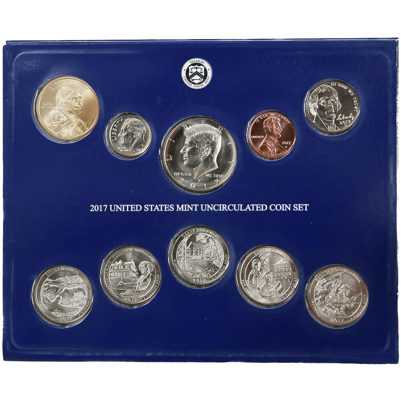 2017 Mint Set Original Sealed Box 20 BU Coins