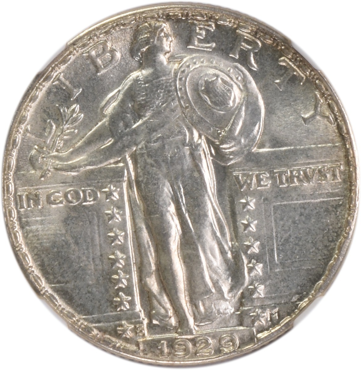1929-S Standing Liberty Silver Quarter MS65FH NGC