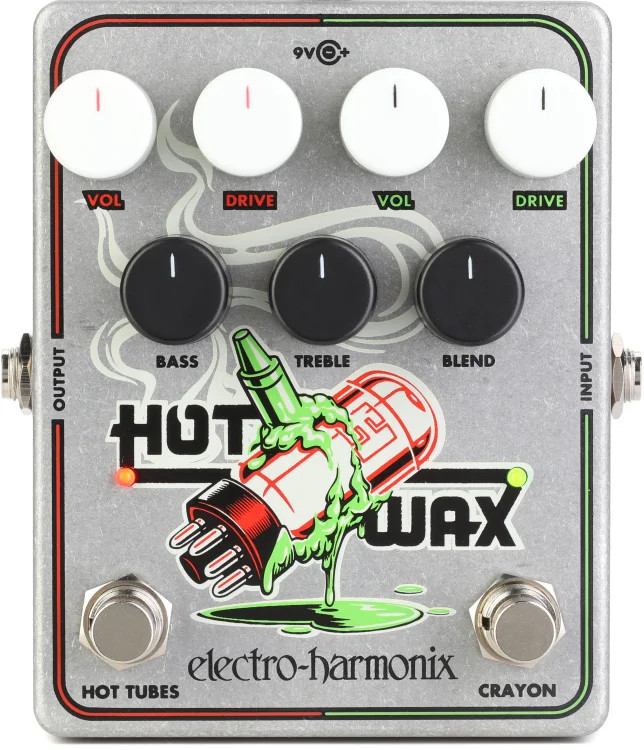 Electro-Harmonix Hot Wax Dual Overdrive Pedal