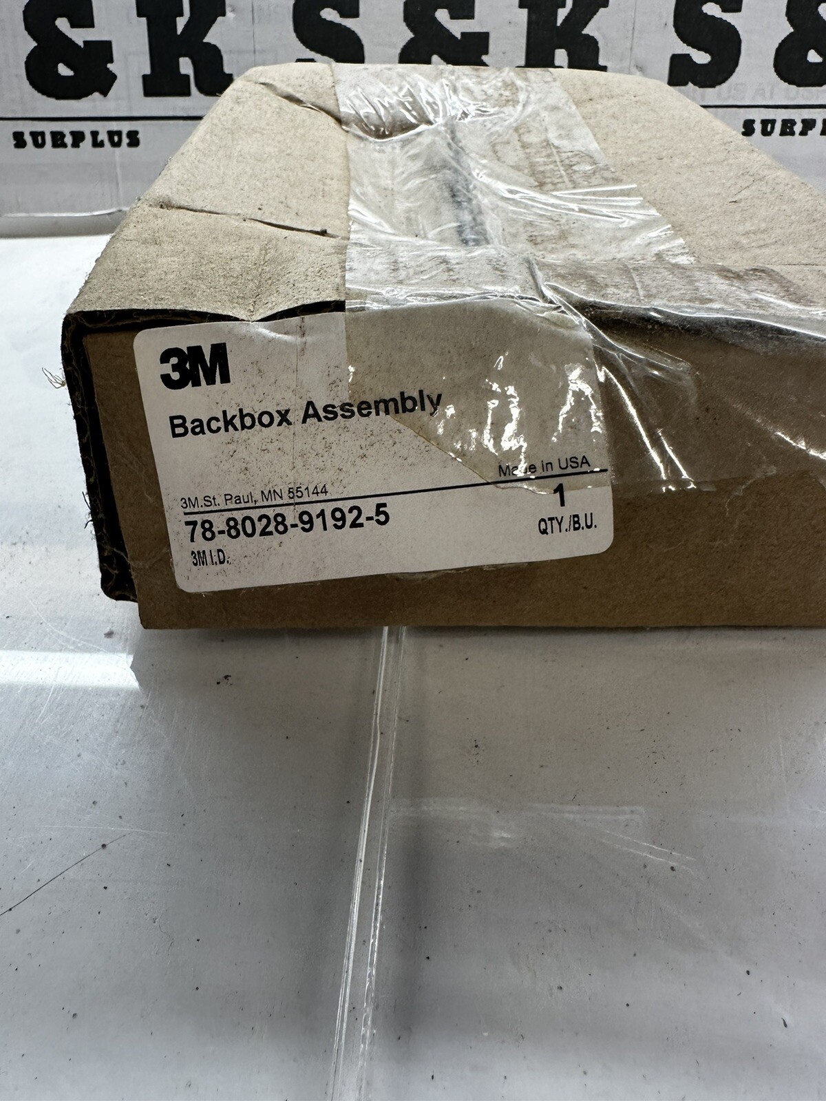 3M RDM 78-8028-9192-5 Backbox Assembly For Callbox