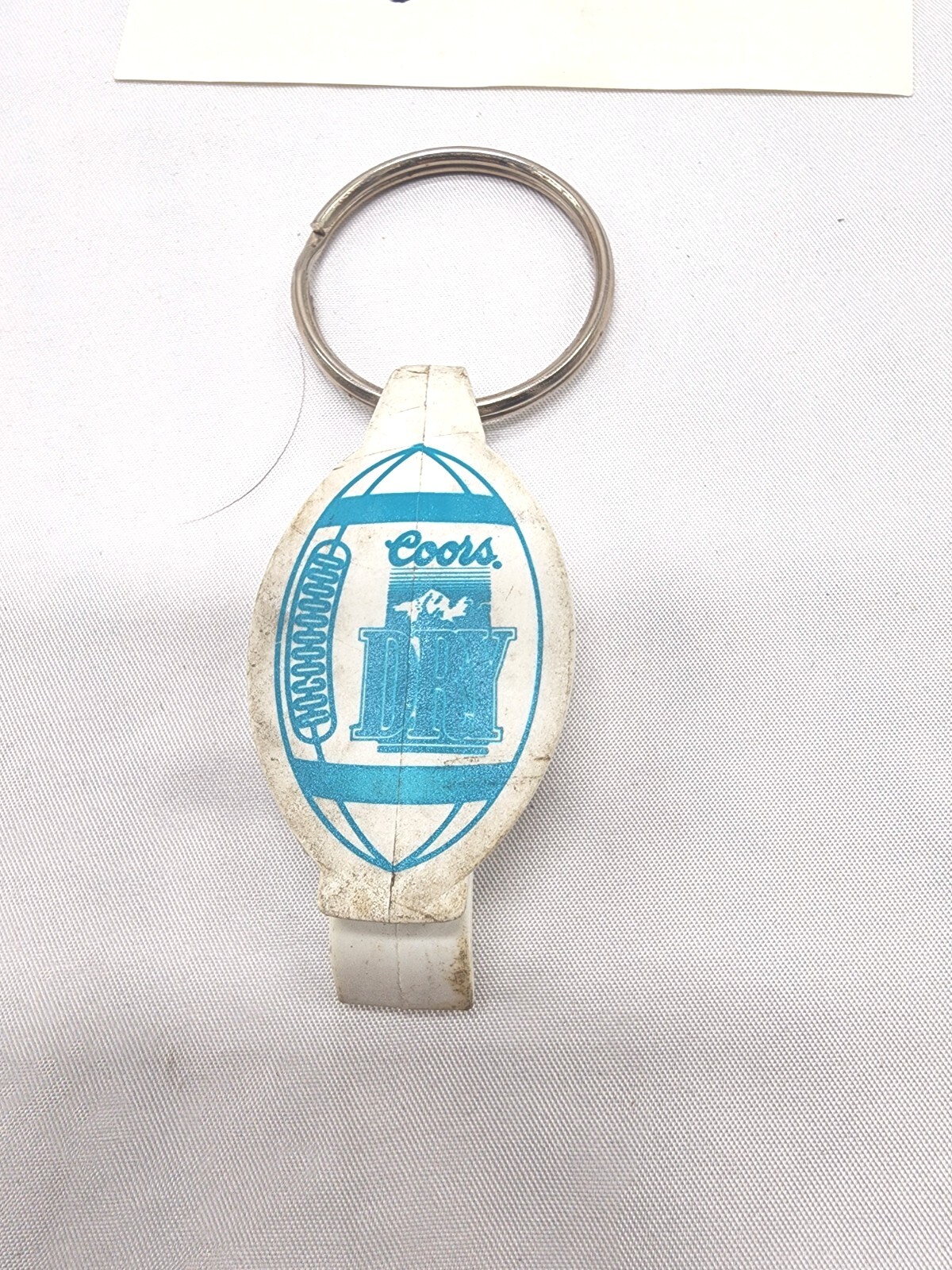 COORS DRY BEER CO. LOGO KEY CHAIN - BOTTLE OPENER GREAT FOR ANY COLLECTION!