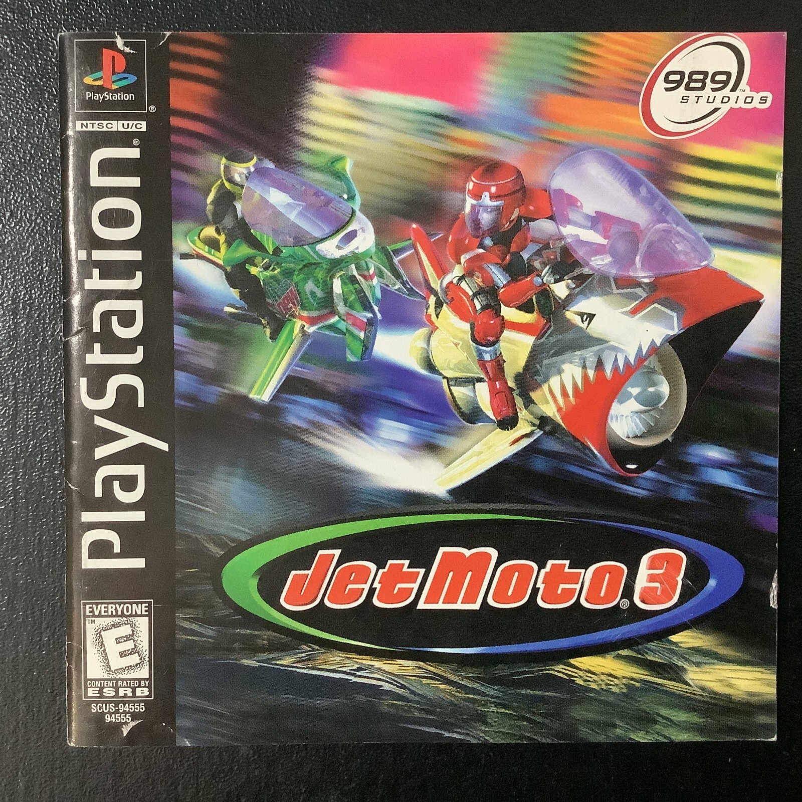 Jeto Moto 3 PS1 Sony PlayStation Instruction Manual Only