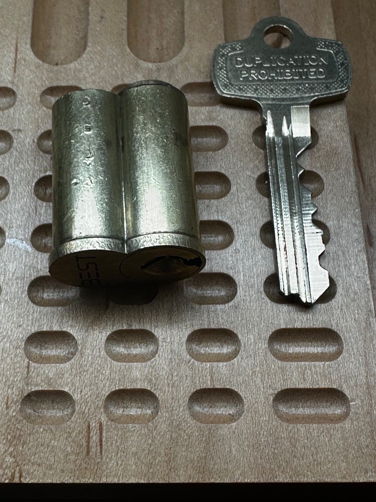 BRASS BODY AMERICAN PADLOCK SERIES 3560 SFIC BEST BRAND REMOVAL CORE WITH 3 KEYS