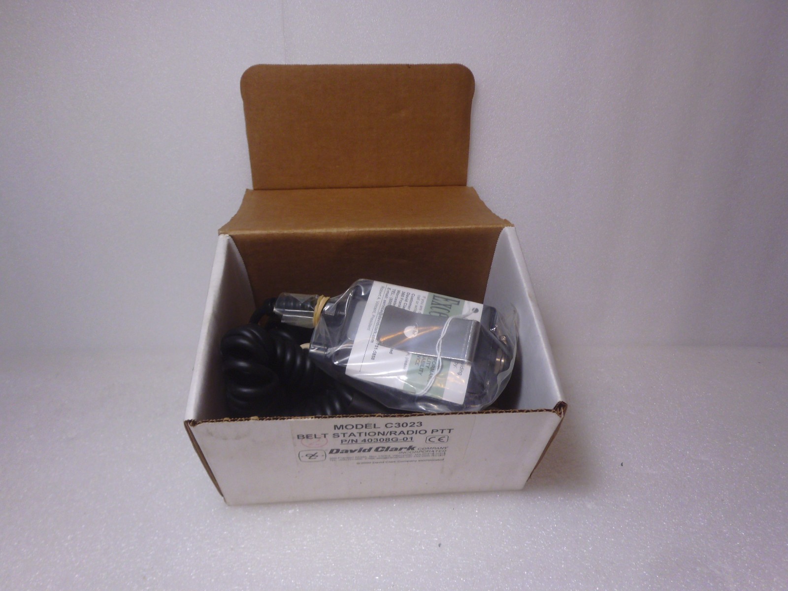 David Clark Belt Station/Radio PTT, C3023