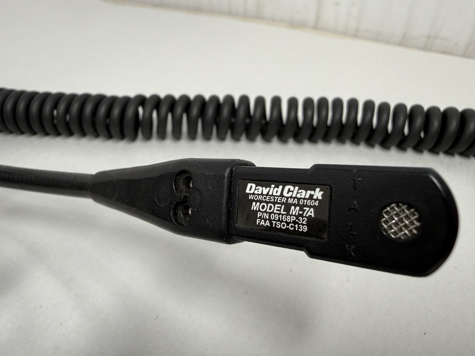 David Clark 40493G-01 Headset with M-7A Microphone