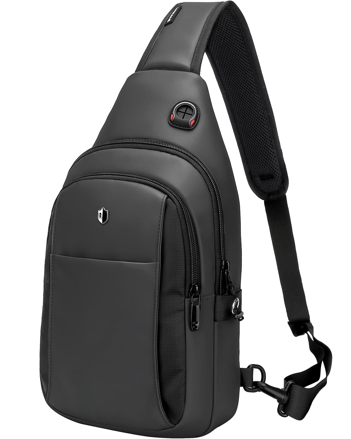 Sling Bag for Men&, Water Resistant Anti-Theft Crossbody Bag Small Backpack, ...