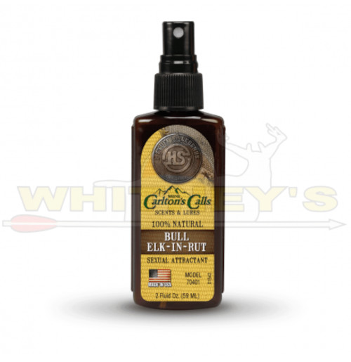 Hunters Specialties Carlton's Bull Elk-in-Rut Urine - Lure Spray - HS-WCC-70401