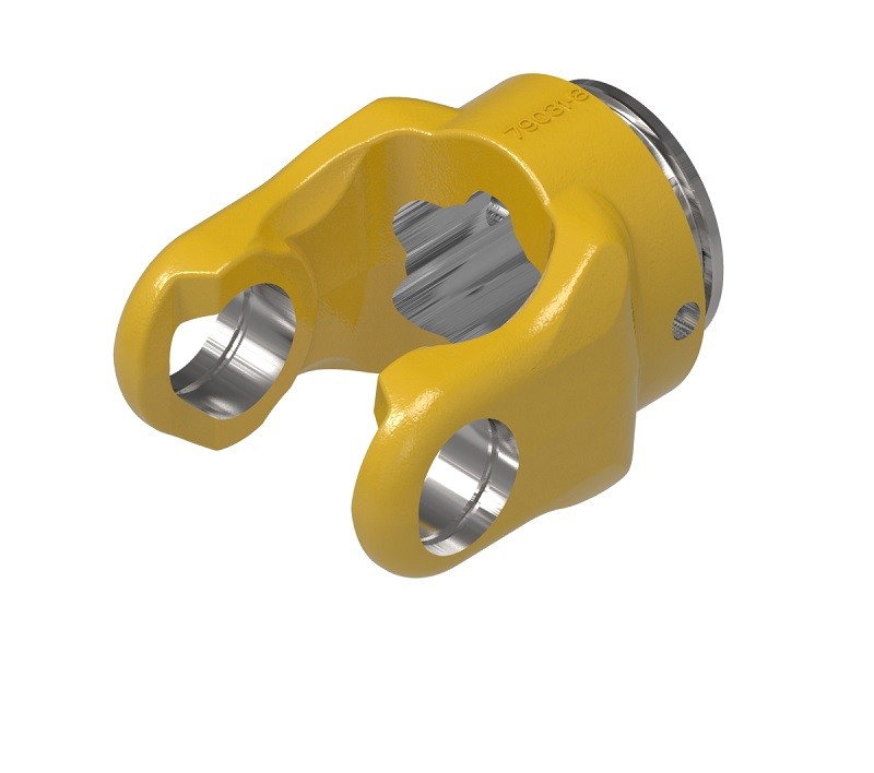 Weasler 2-13/32" (61 MM) Star Shaped Outer Profile Yoke 2500 Series 700-7961