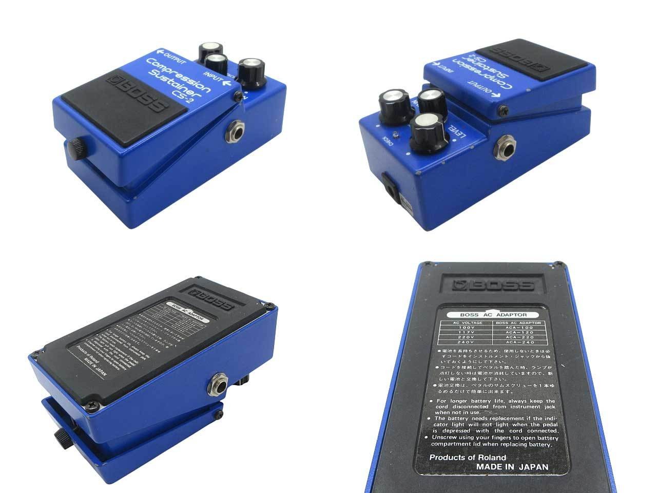 BOSS CS-2 / Compression Sustainer JAPAN 1986 Used Compressor