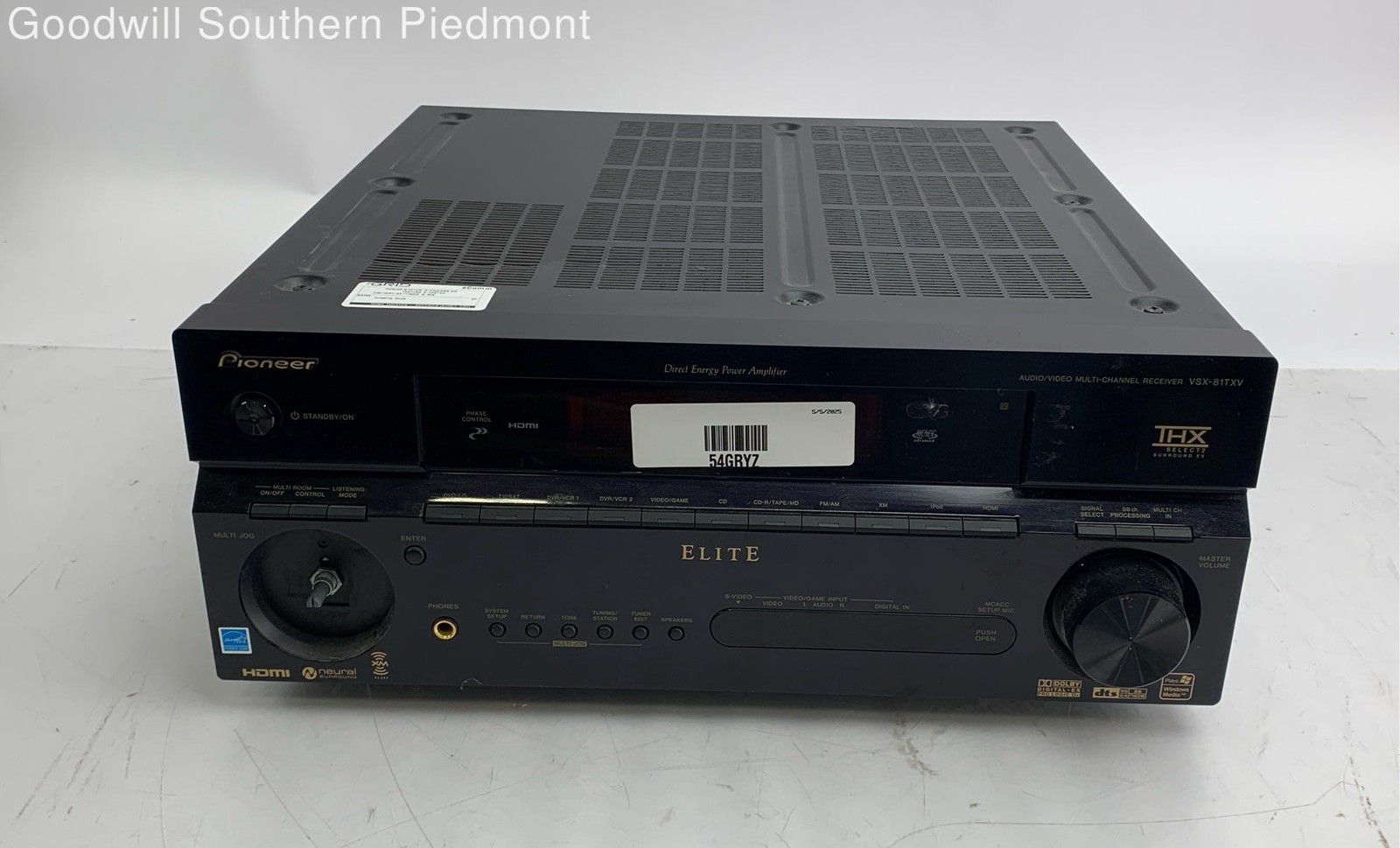Pioneer VSX-81TXV Audio/Video Multi-Channel Receiver - Tested, Read