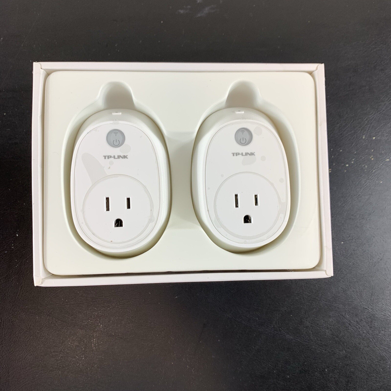 New Open Box Tp-link Smart Wifi Plug 2 Pack~ Works With Alexa + Google Assistant