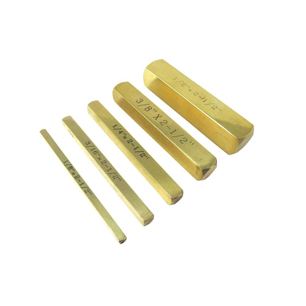 Taytools 5 Piece Solid Brass Set Up Bar Gauge Block Set BG01
