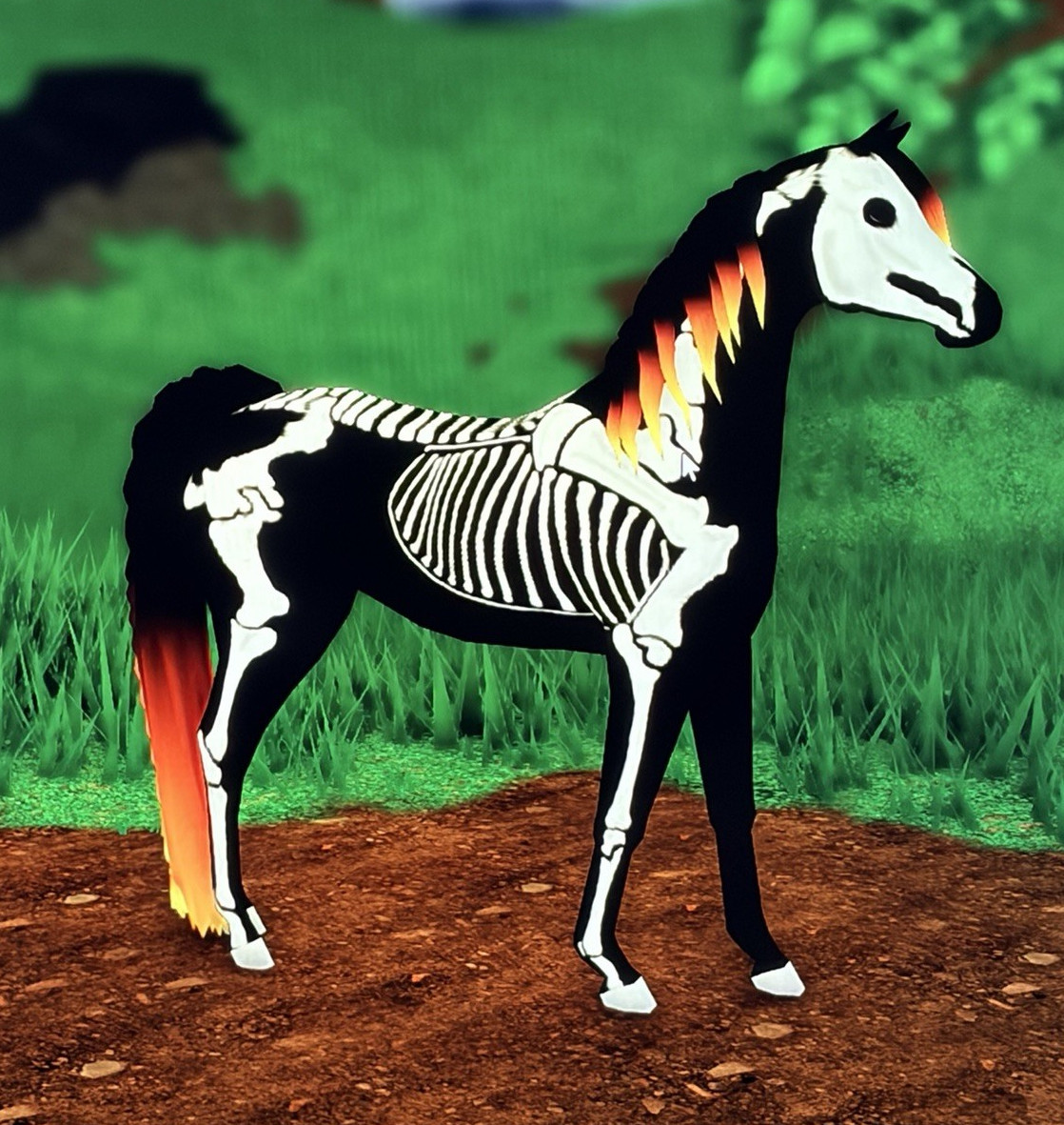 Arabian Horse (ib) Unique Epic Breed Unbreedable Halloween '22