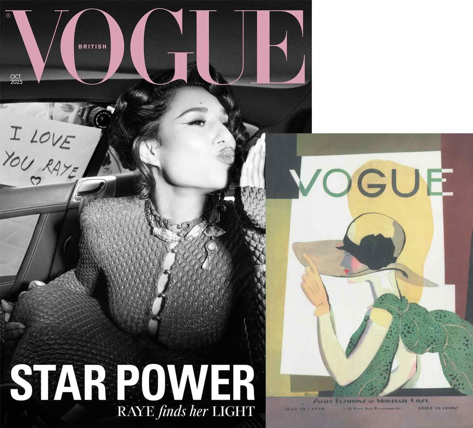 UK Vogue Magazine Raye, F1 Lando Norris, Fashion, Free Notebook, Oct 2025, #1