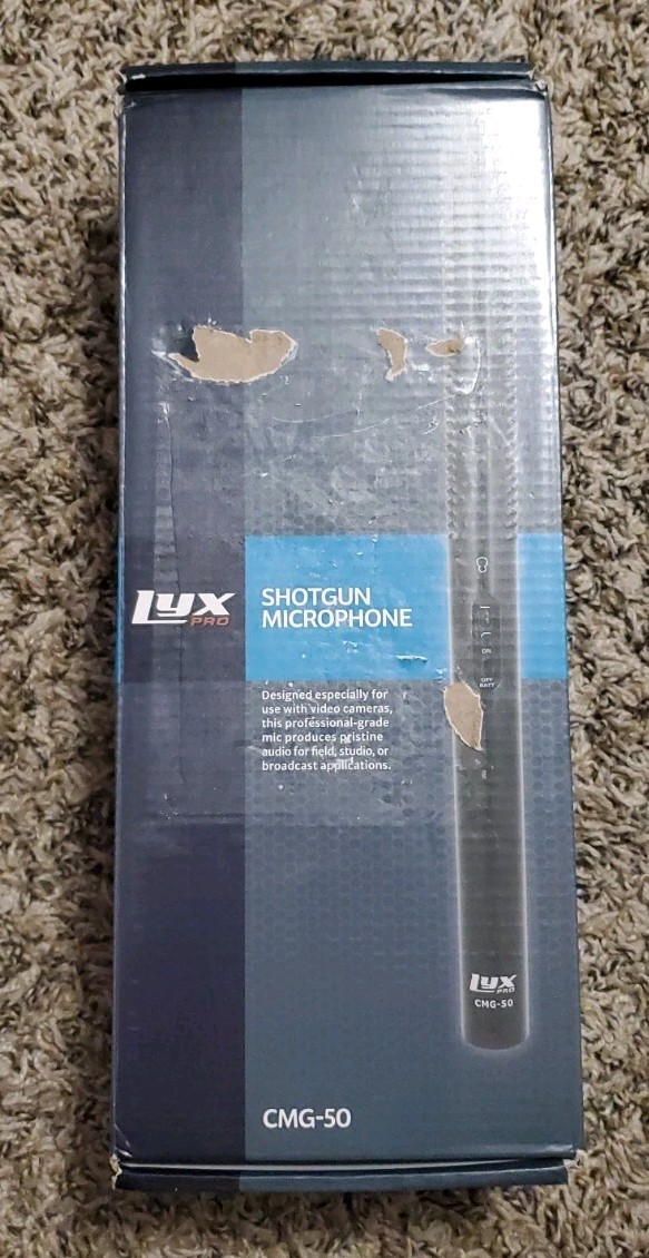 Lyx Pro Shotgun Microphone CMG-50 OPEN BOX