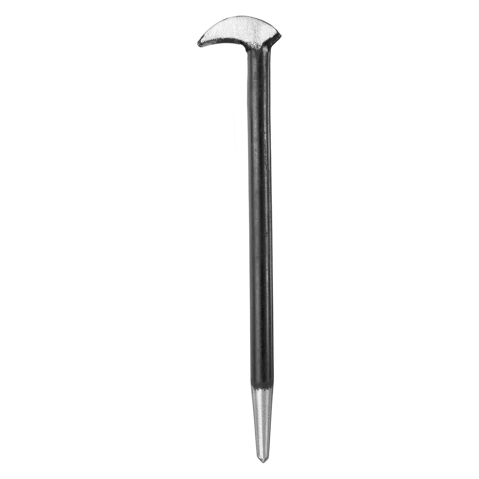 Rolling Head Pry Bar 6" Length 0.3" Rod Dia Steel Lady-foot Bar Heel Pry Bars