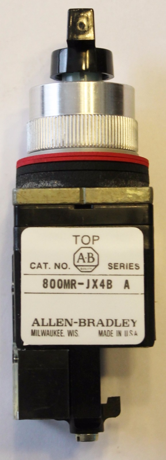 ALLEN BRADLEY 3 Pos Spring Return from Left Small Selector Switch 800MR JH4BLA