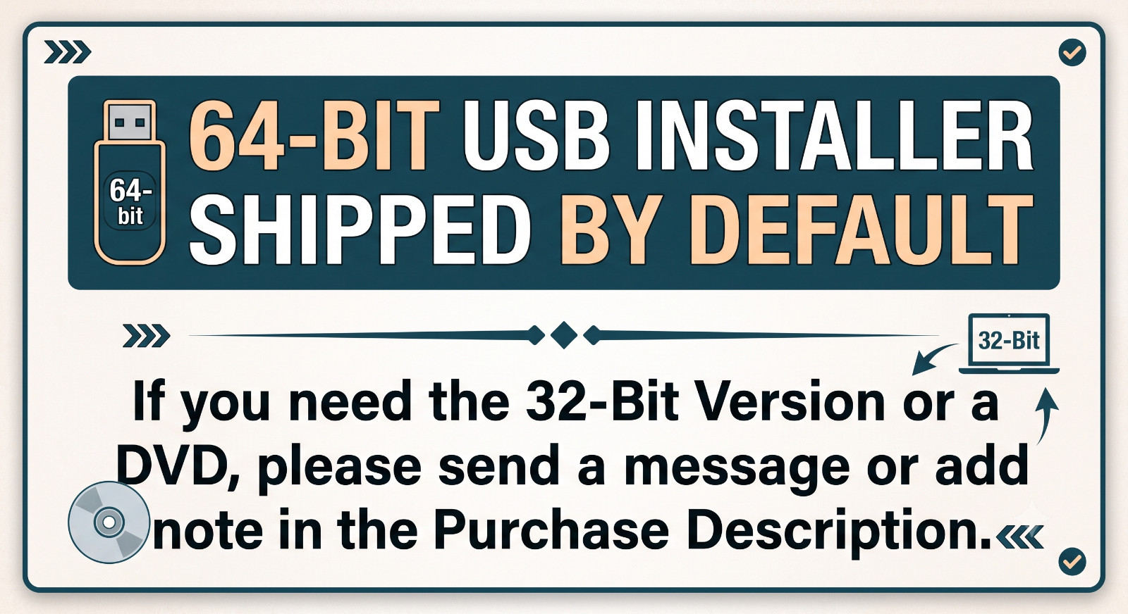 🔥Ubuntu Linux Installer USB or DVD (Newest Version)💻Bootable Recovery Drive OS