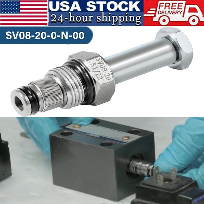 SV08-20-0-N-00 Spool Valve fits VC08-2Cavity for Size 08 (1/2??Hole) Solenoids