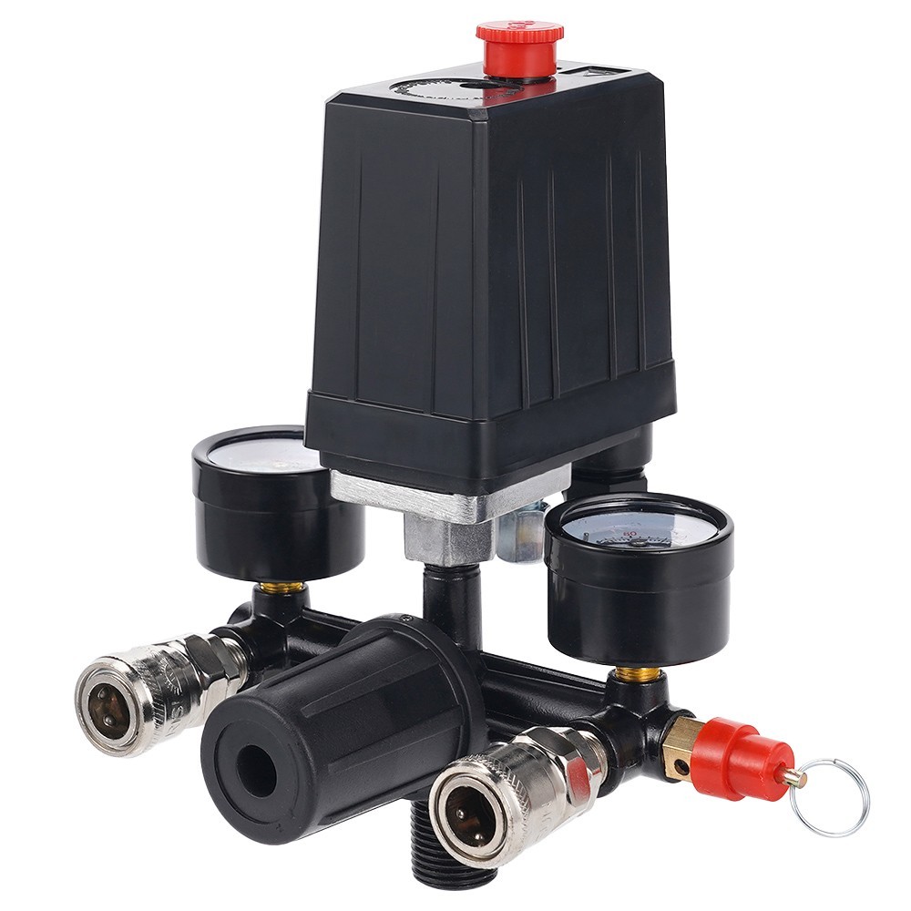 Air Compressor Pressure Switch 90–120PSI Controller for Fast Pressure Reduction