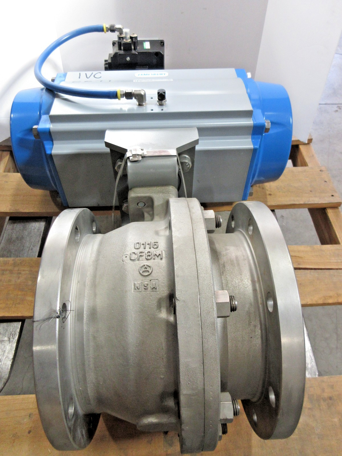 8" Jamesbury 7150313600XTZ2 150 316 SS Ball Valve, VPVL650SR6BD, NP724/S1 Used