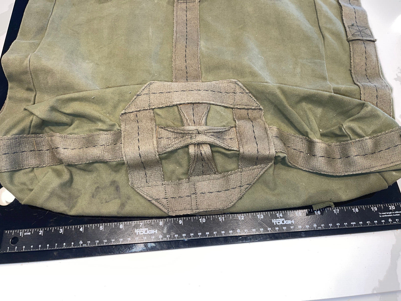 VIETNAM ERA 1971 Parachute Deployment Bag Pioneer Recovery Systems No.11-1-561