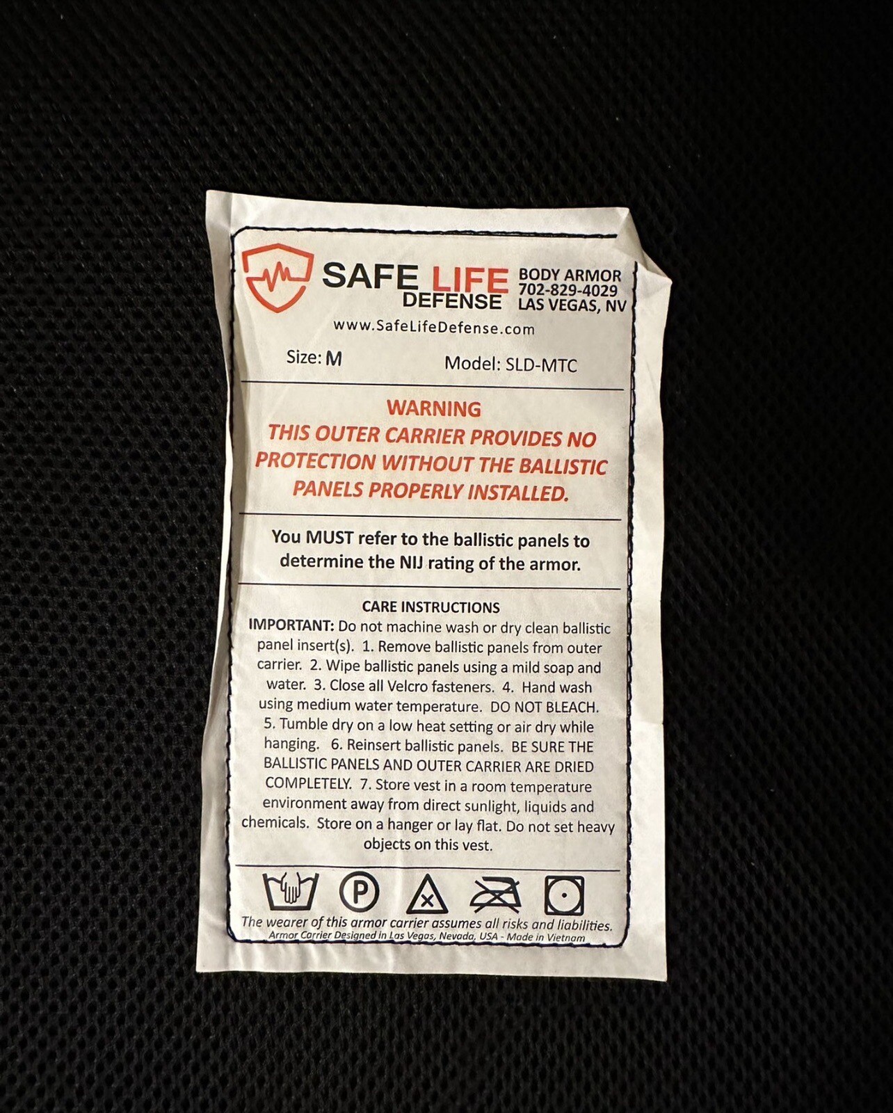 bullet proof vest