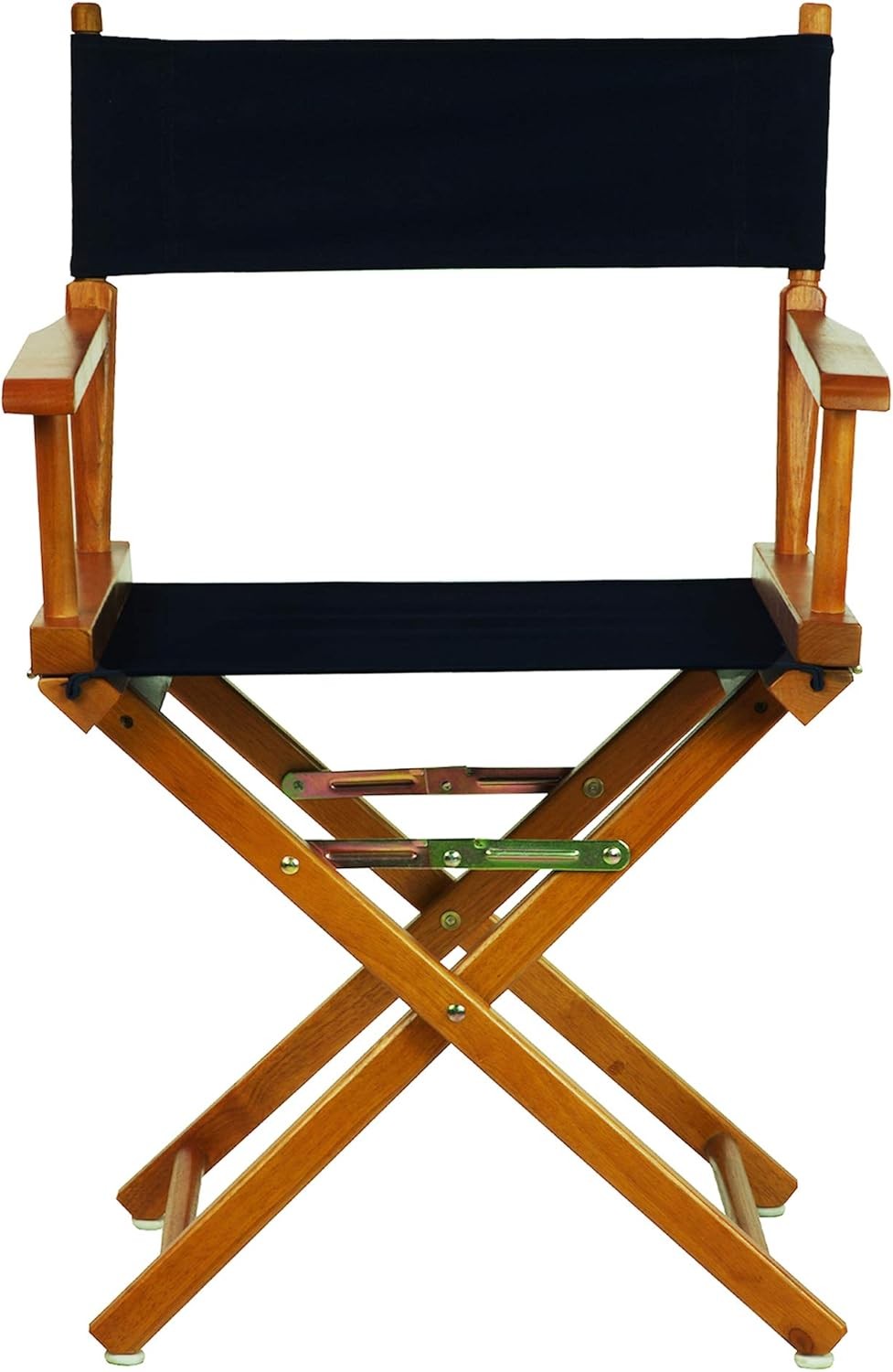 18" Director's Chair Honey Oak Frame W/ Navy Canvas Beech Cotton