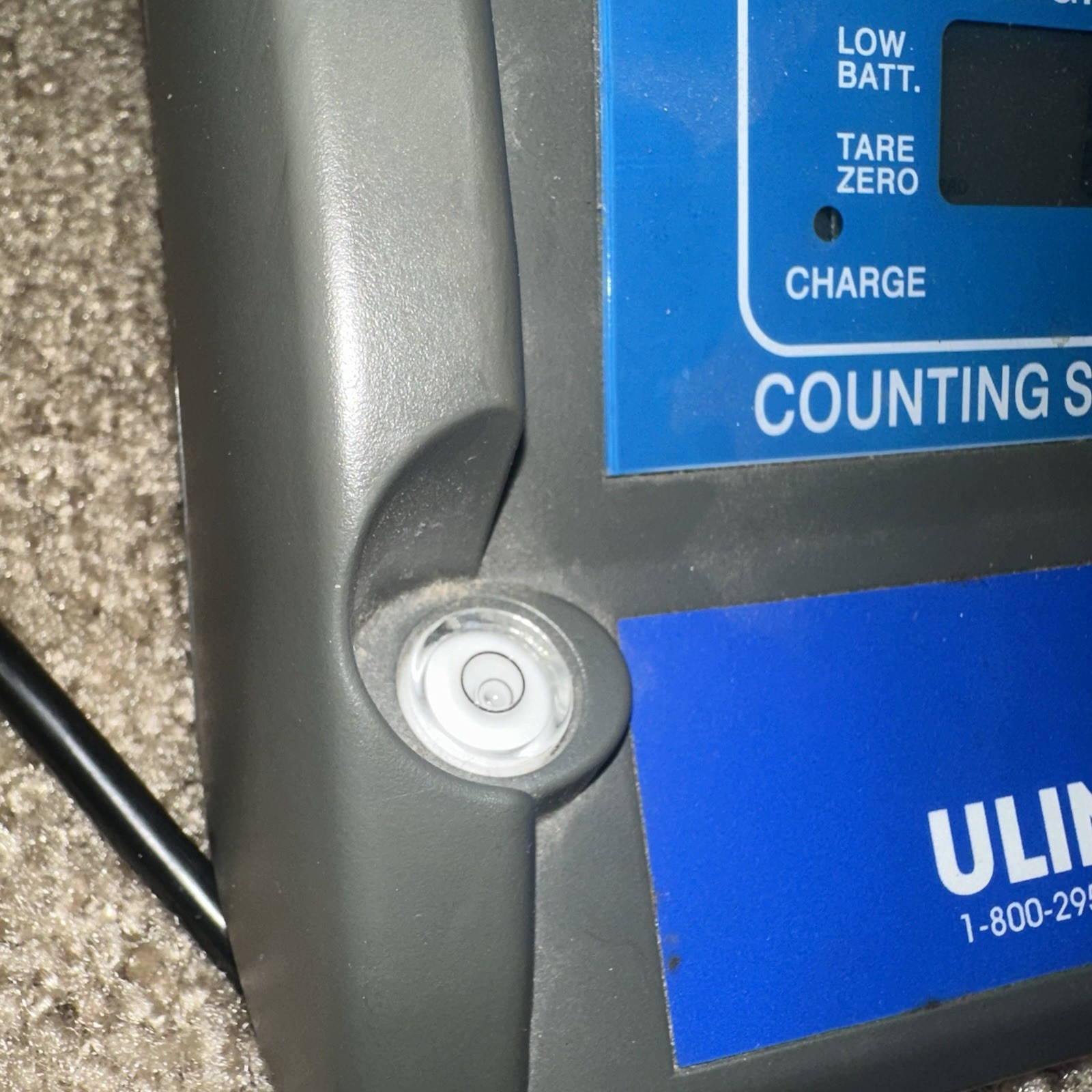Uline JCE-30K Counting Scale, Plug, 60lbx0.002lb, (read)