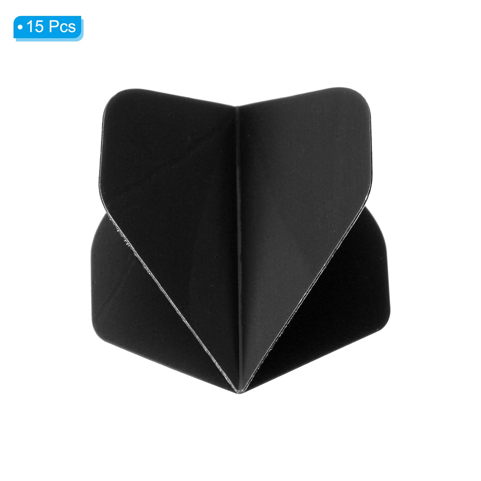 Standard Dart Flights, 15 Pack Flights Black
