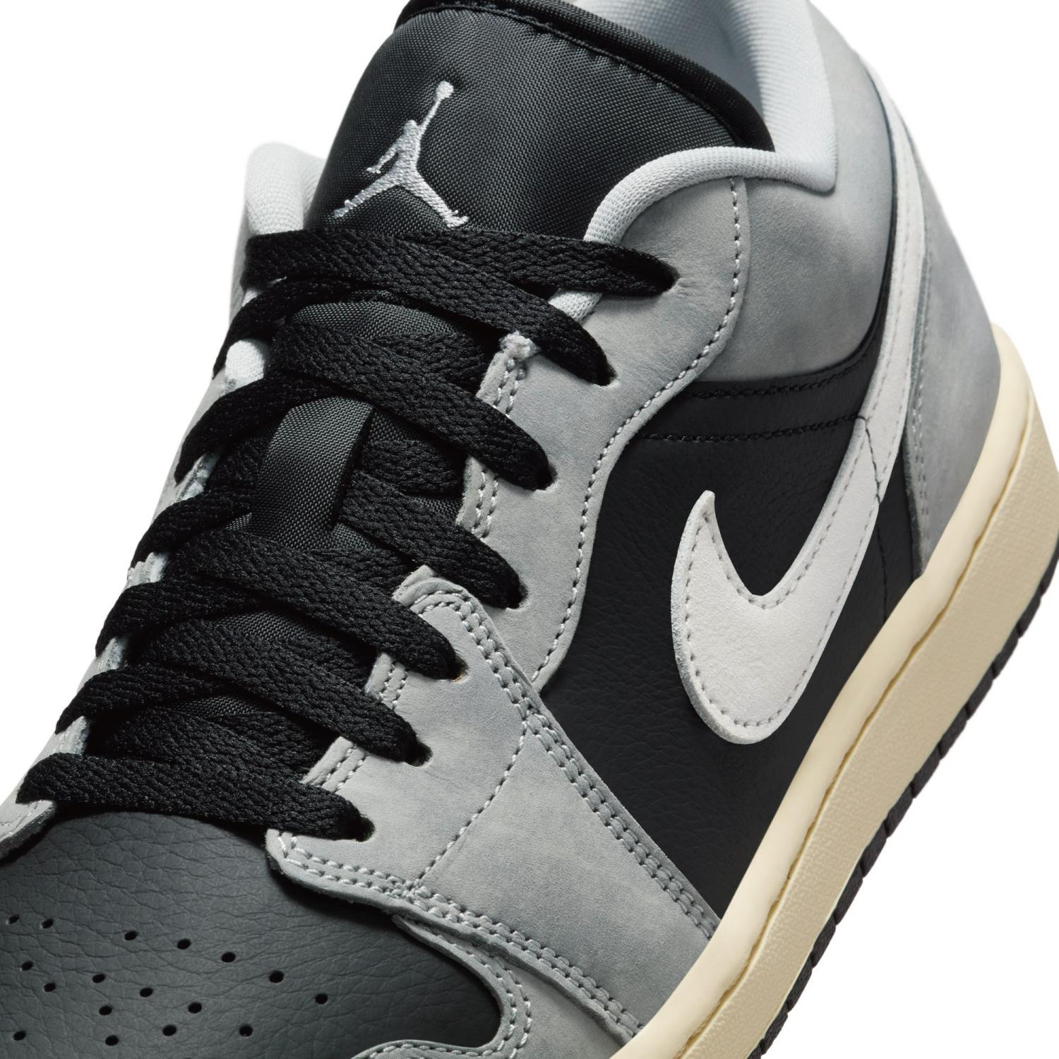 Nike Air Jordan 1 Low OG Light Smoke Grey Off Noir HQ2010-012 Men's Size