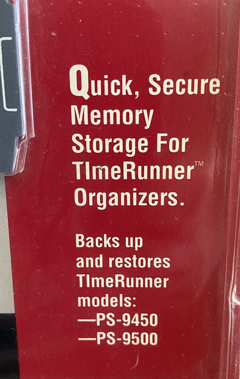 Vintage Texas Instrument PS-9000 Back Up Memory Module For TimeRunner Organizers
