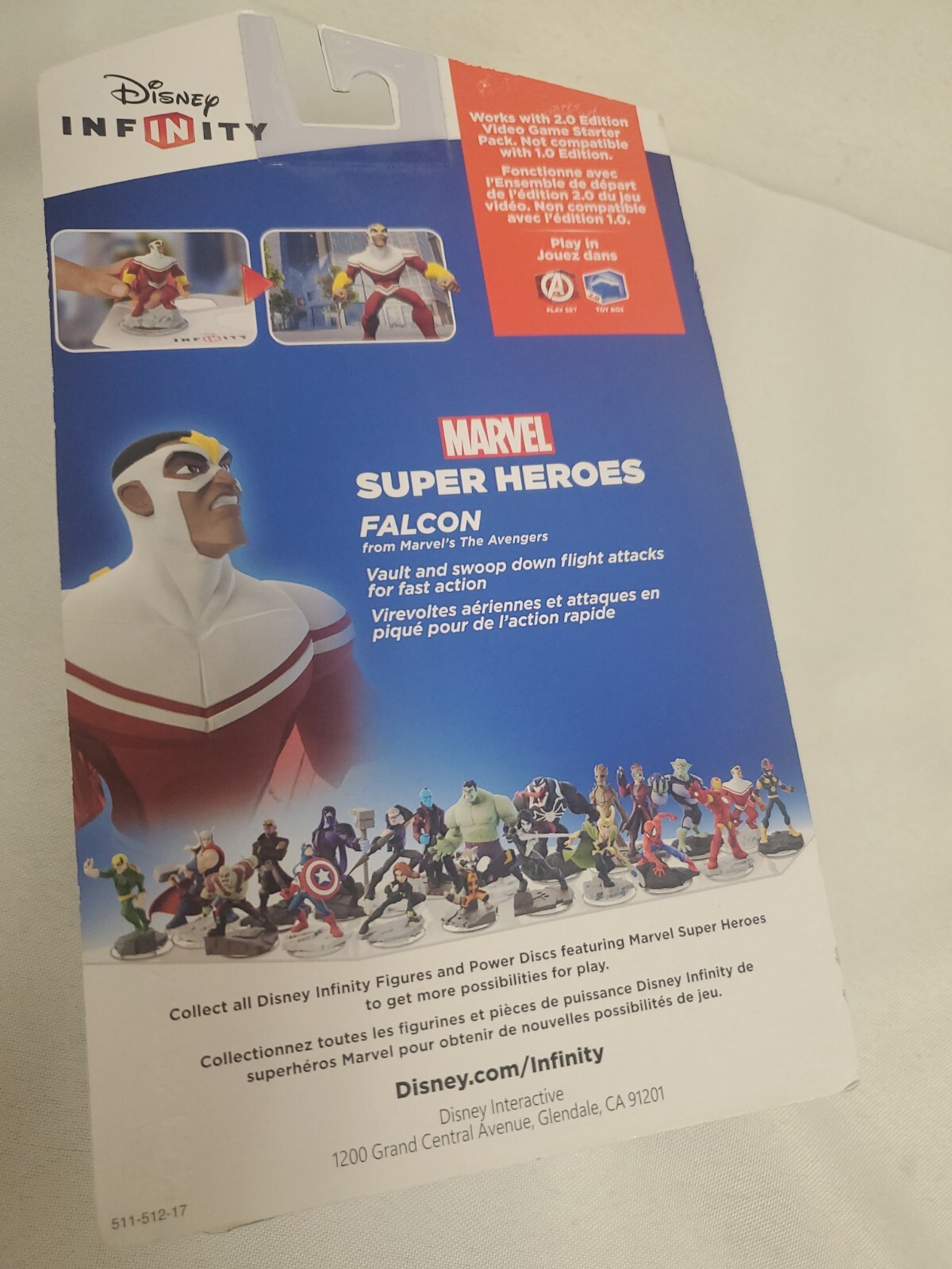 Disney Infinity 2.0 Edition MARVEL Falcon Action Figure