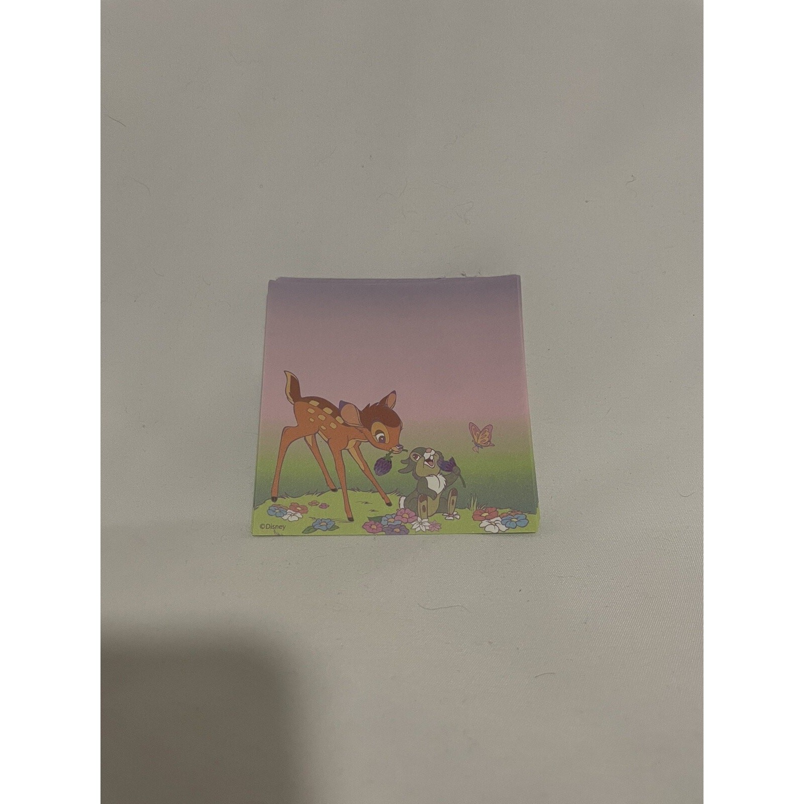 Disney Bambi Lot of Memo Paper Stationary Standard Sticky Note size Lot of 35