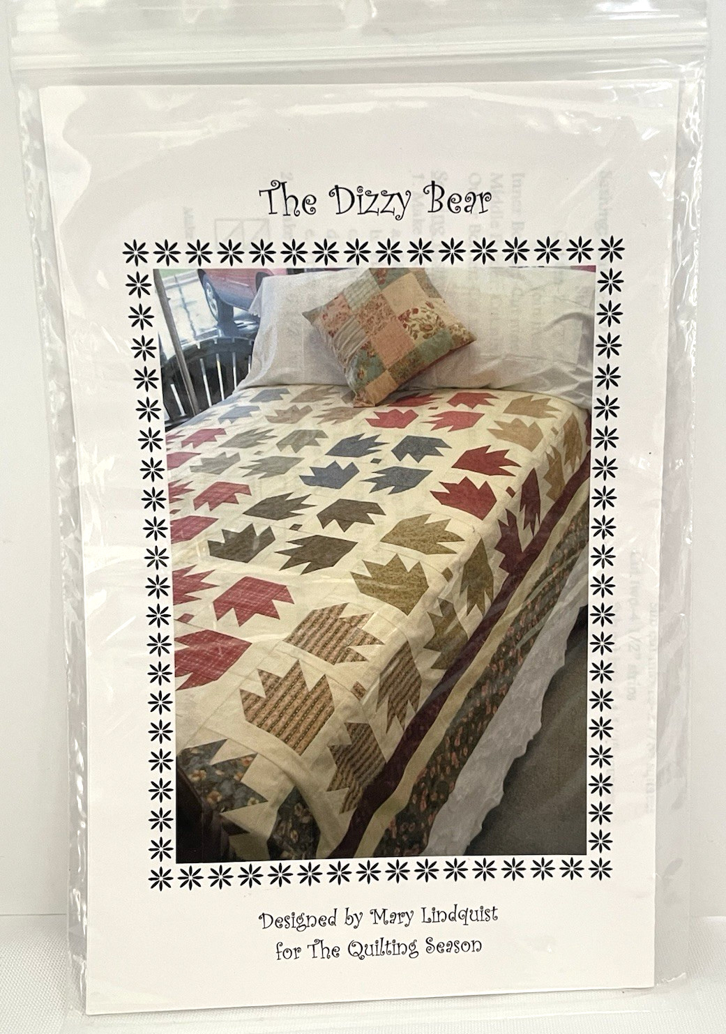 The Dizzy Bear Designed by Mary Lindquist for the Quilting Season Quilt Pattern