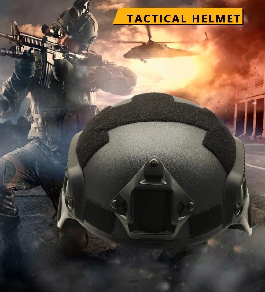 Wendy Type With Rail Tactical Bump Helmet Upgraded Padded Suspension Fit
