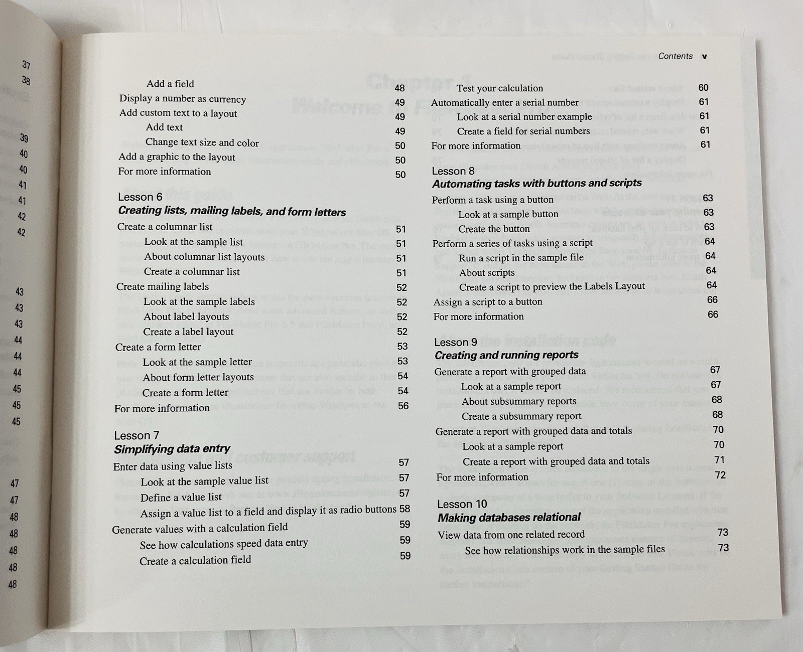 File Maker Pro 6 Getting Started Guide | Vintage User Manual Only | No Software