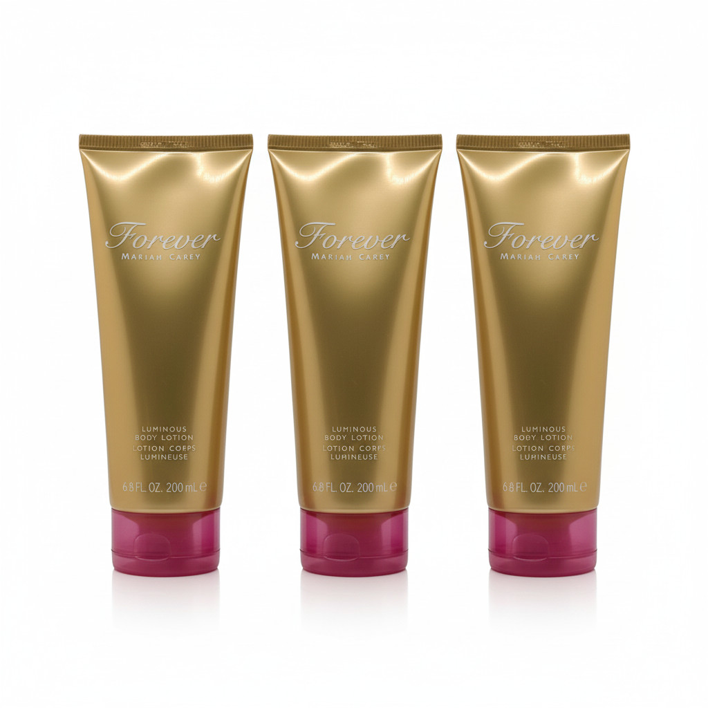 3 Pack Forever by Mariah Carey Luminous Body Lotion - 6.8oz *New without Box*