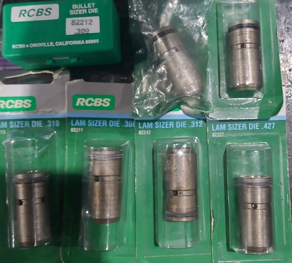 Lyman & RCBS Lube Sizer / Sizing Dies. New & Used Available. Many Sizes!