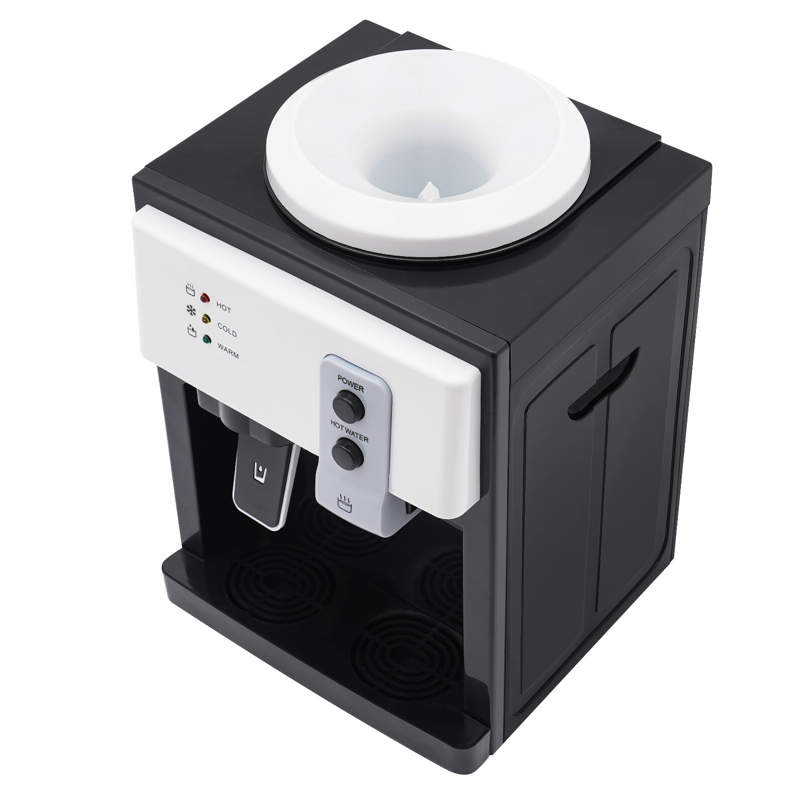 5 Gallon Water Cooler Dispenser Top Loading Countertop Hot+Cold Drinking Machine