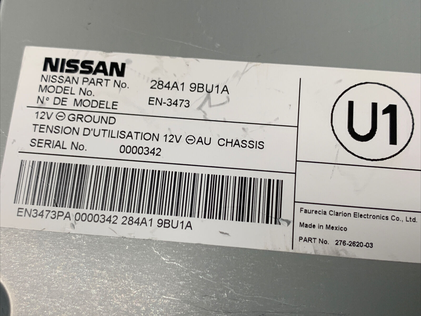 2022-2024 Nissan Frontier Surround View Camera Control Module OEM