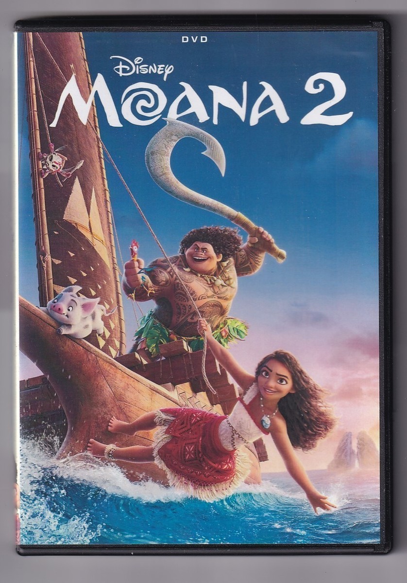 Moana 2 DVD 2025 Disney Brand New & Sealed!