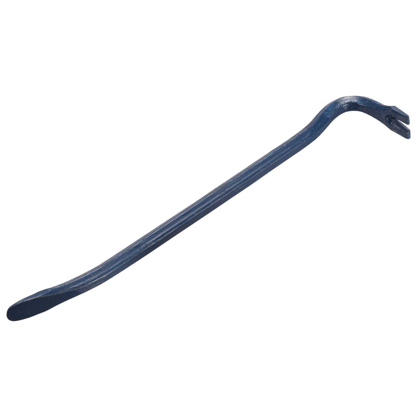 15 Inch Wrecking Bar Steel Hexagonal Pry Bar Angled Chisel End Wide Claw