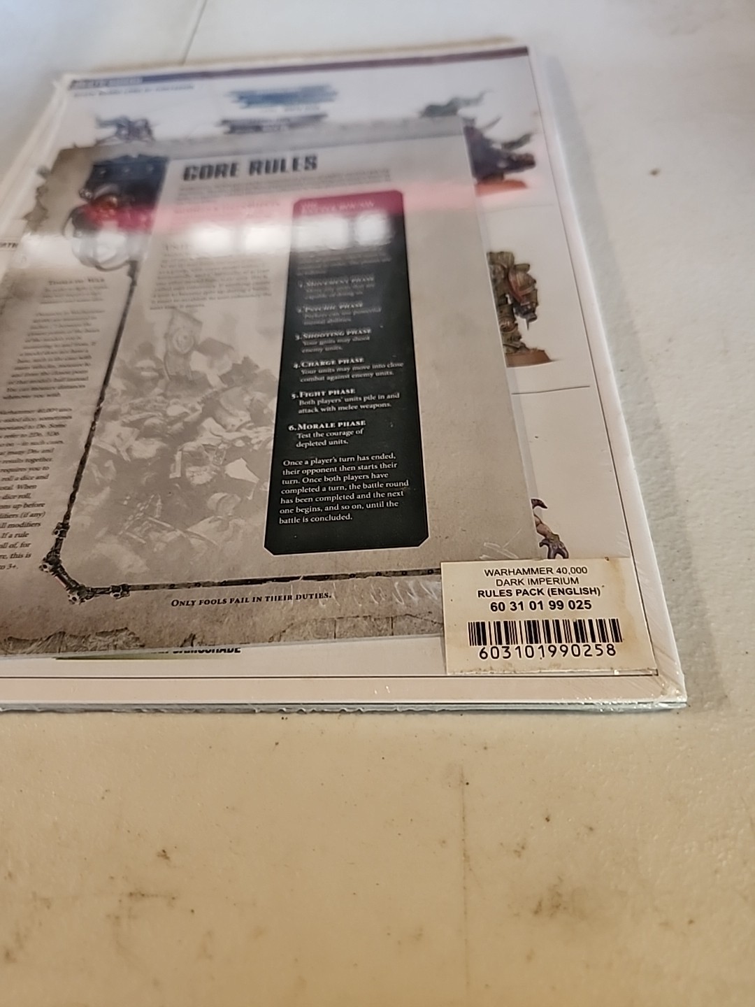 Warhammer 40,000 40K Codex PRIMARIS SPACE MARINES Games Workshop
