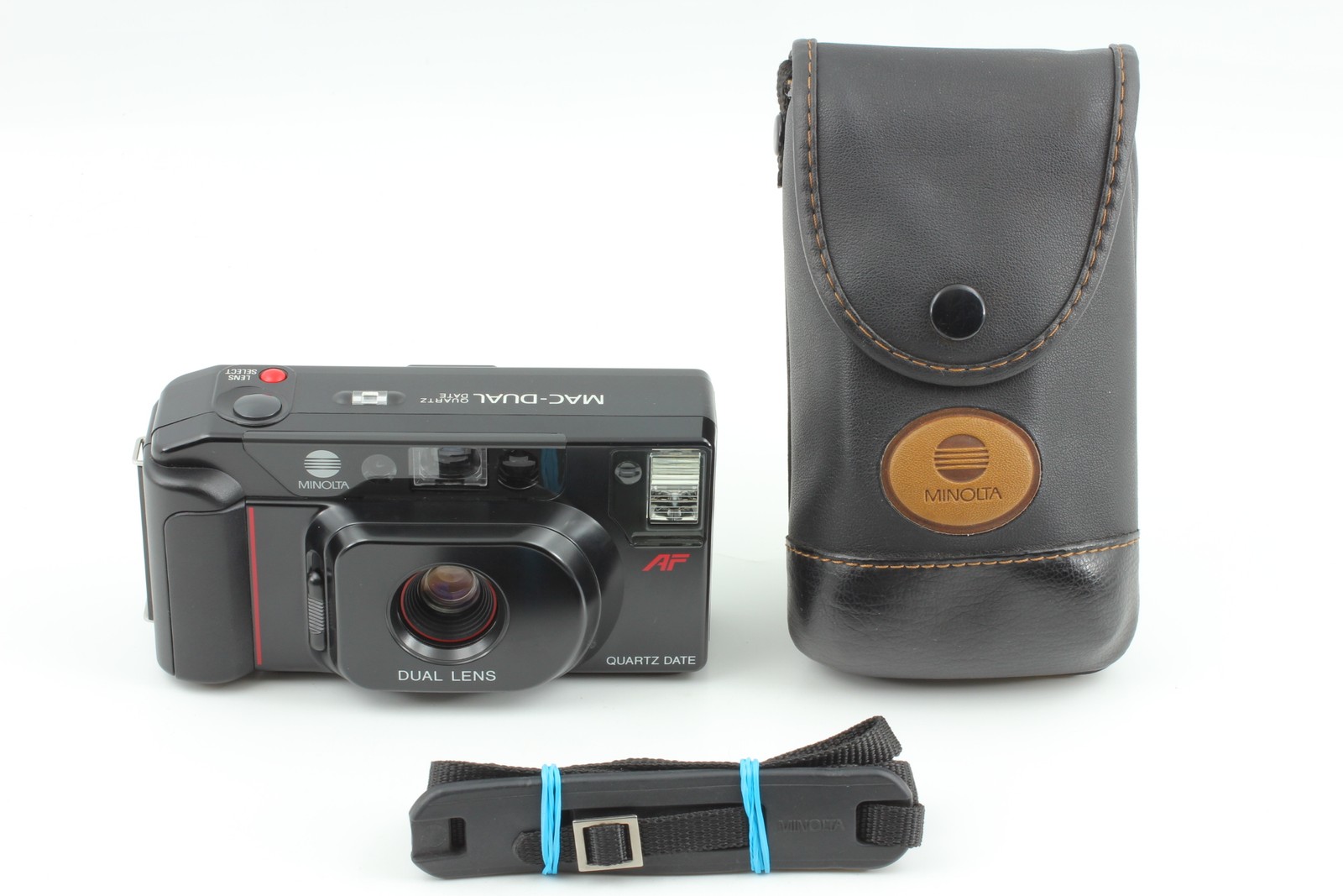 [Exc+5] MINOLTA MAC-DUAL QUARTZ DATE AF Compact Camera From JAPAN